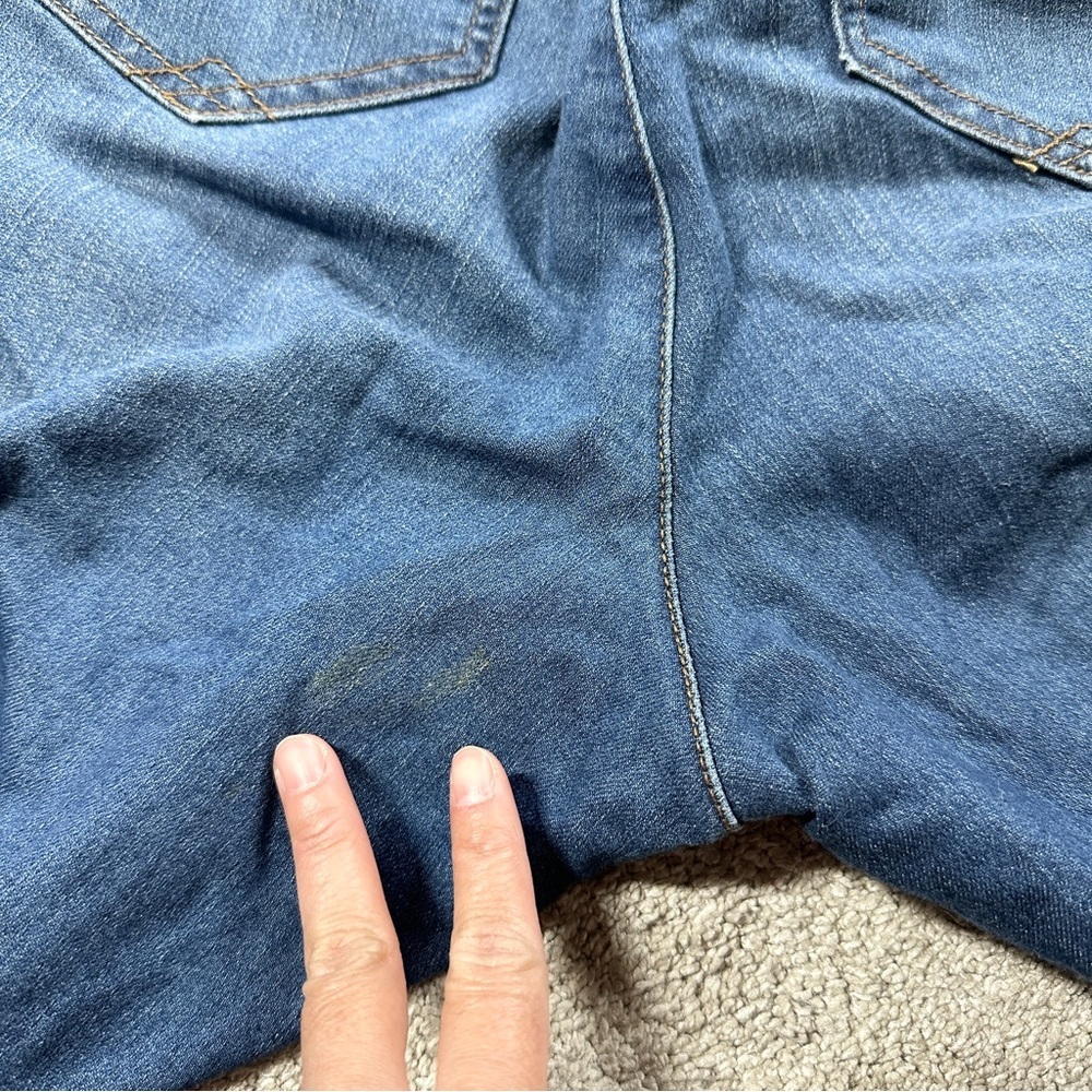 Democracy Women’s Ab Solution Booty Lift Blue Plus Jeggings Jeans Blue Denim 18W - Picture 15 of 15